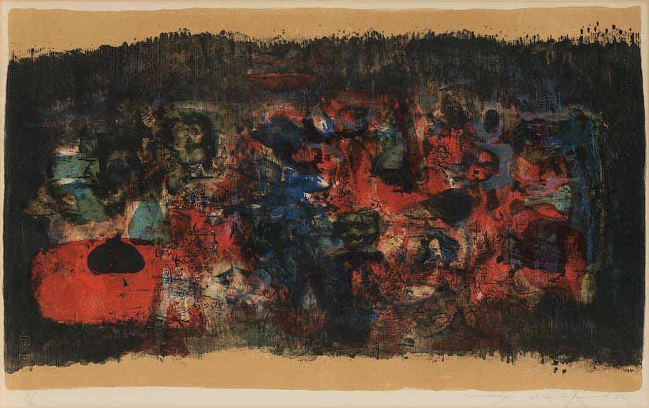 UNTITLED (AGERUP 103) by Zao Wou-Ki