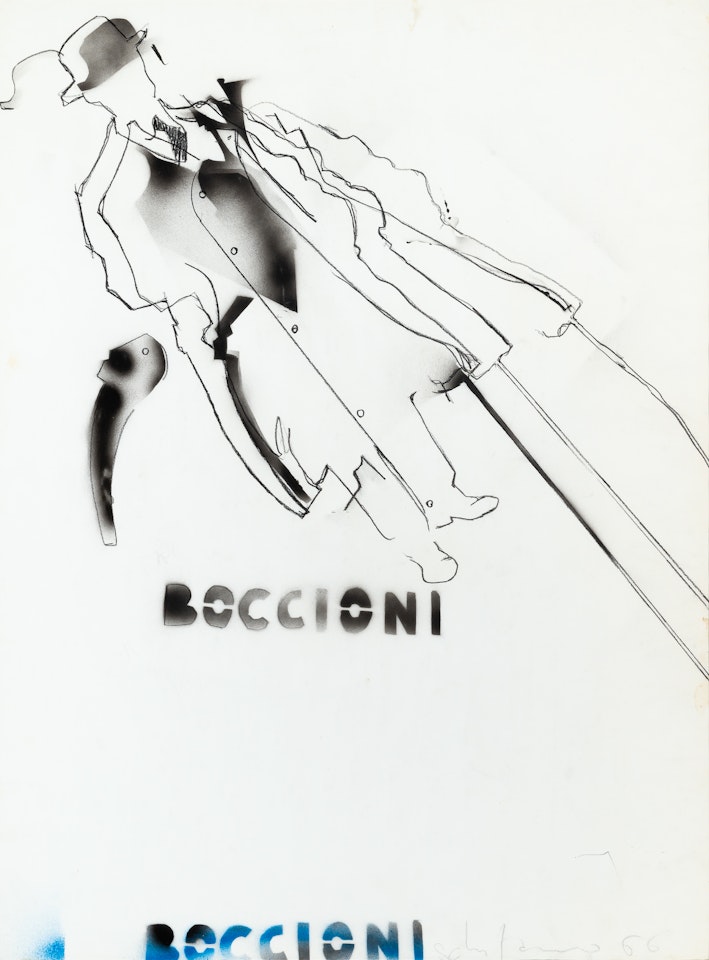 Boccioni by Mario Schifano