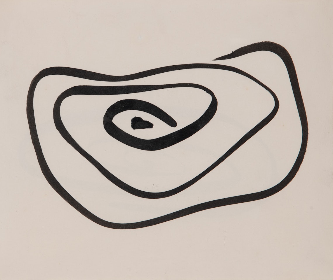 Untitled: A double-sided work by Arshile Gorky