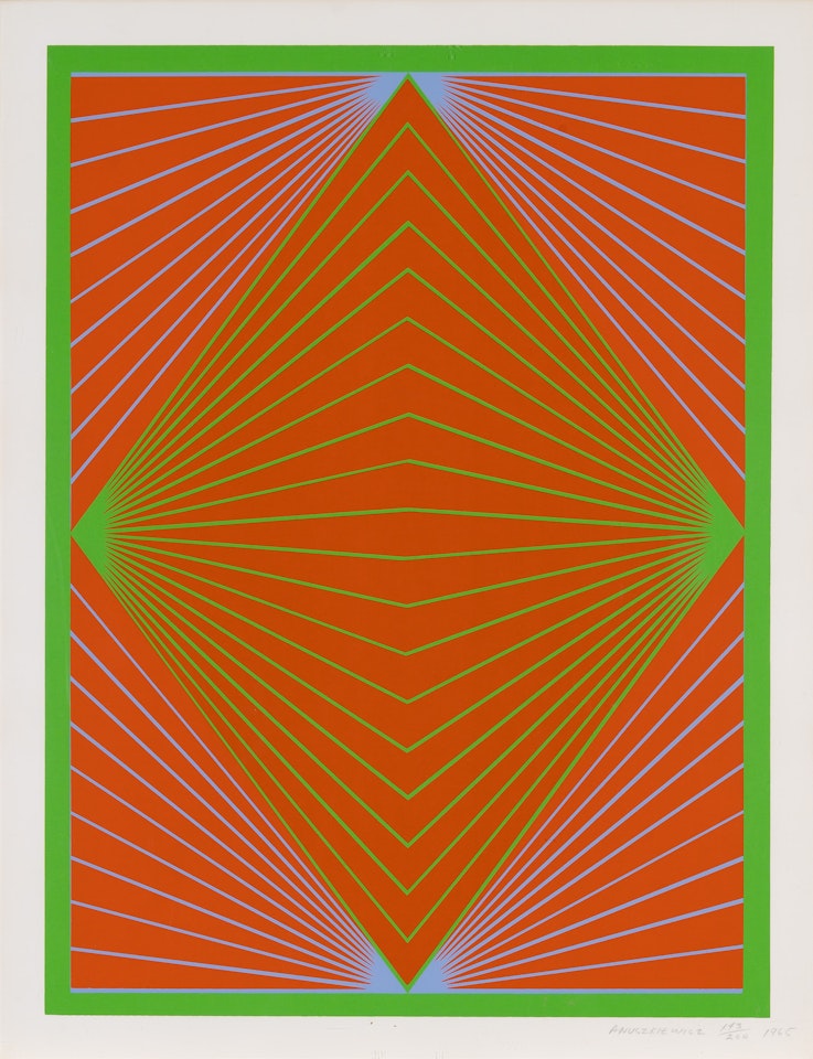 DIAMOND CHROMA by Richard Anuszkiewicz