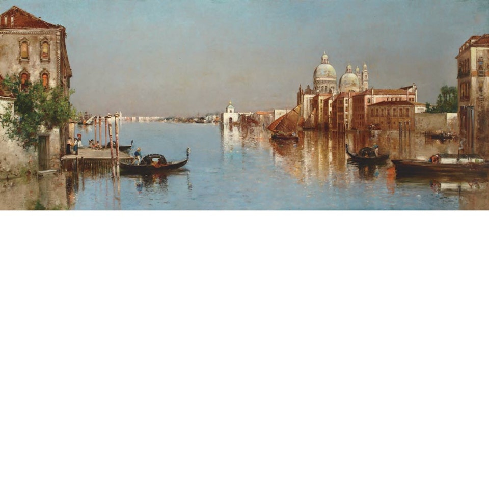 Venetian View by Continental School