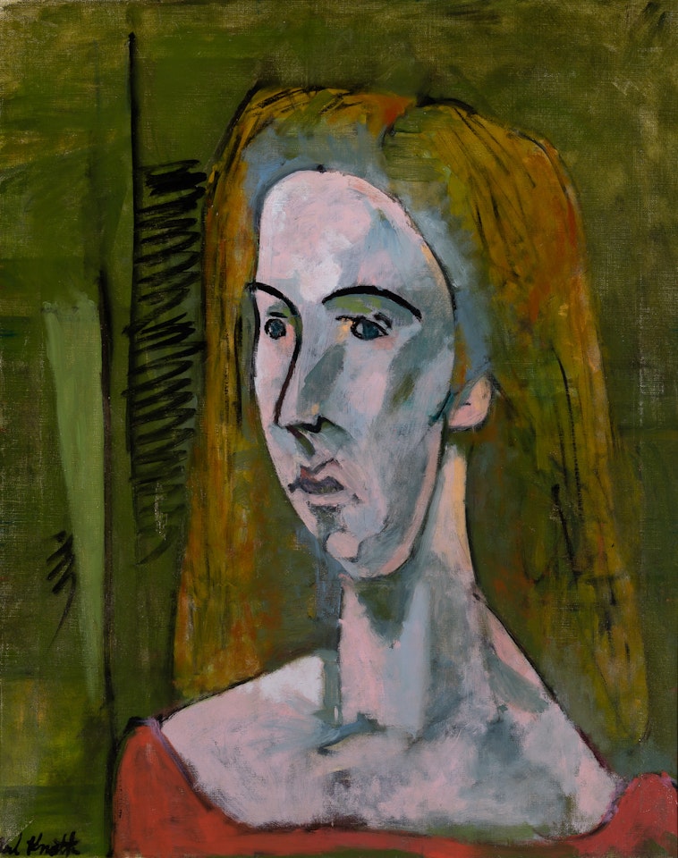 Portrait of Mary by Karl Knaths