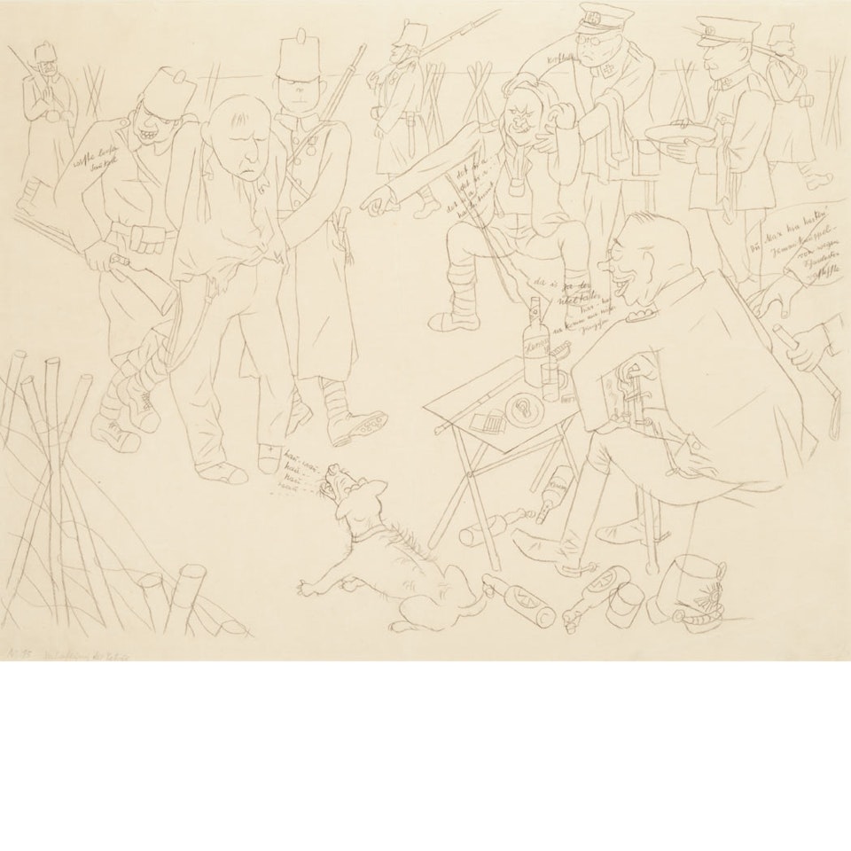 The Arrest of St. Peter by George Grosz