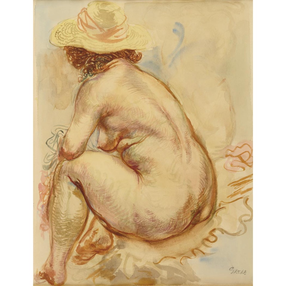 Nude by George Grosz