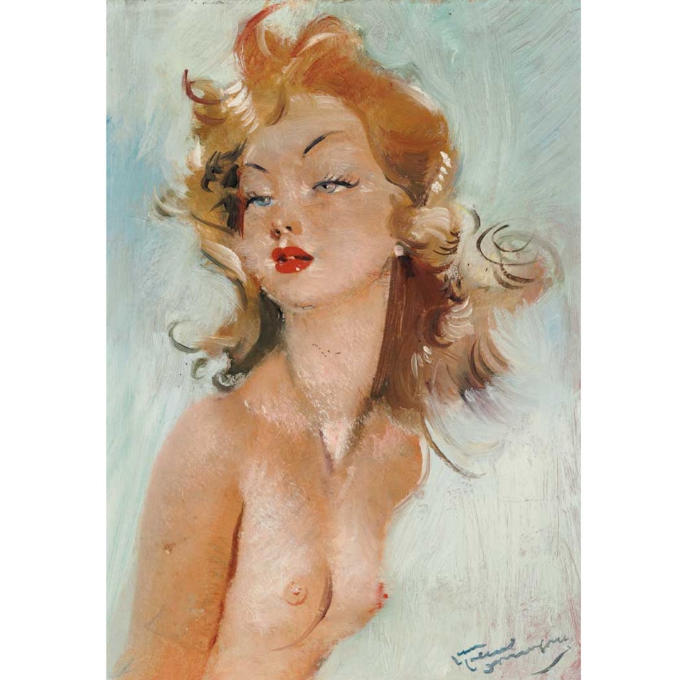 Young Beauty by Jean Gabriel Domergue