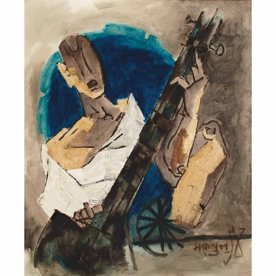 Untitled by M.F. Husain