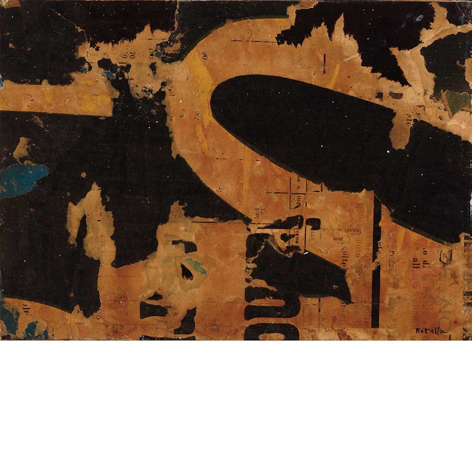 Untitled by Mimmo Rotella