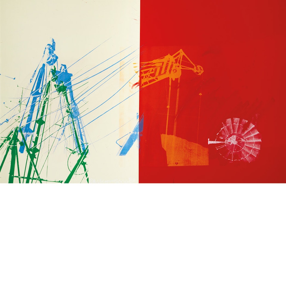 Spindle (Urban Bourbon) , Series Urban Bourbon by Robert Rauschenberg
