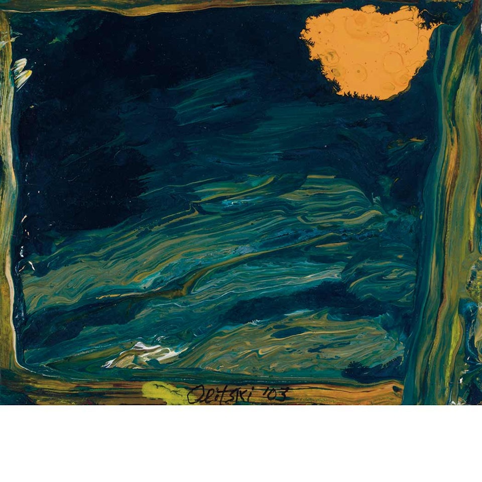 Passage: Green by Jules Olitski