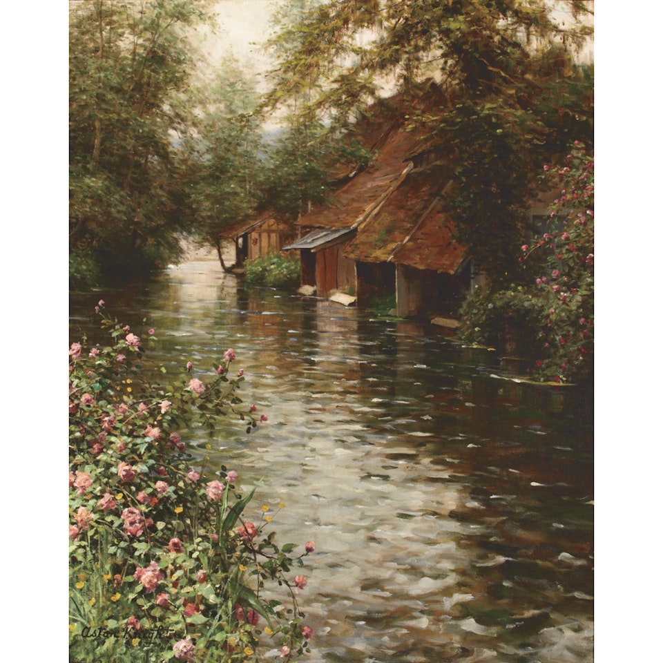 Quiet Summer Stream by Louis Aston Knight