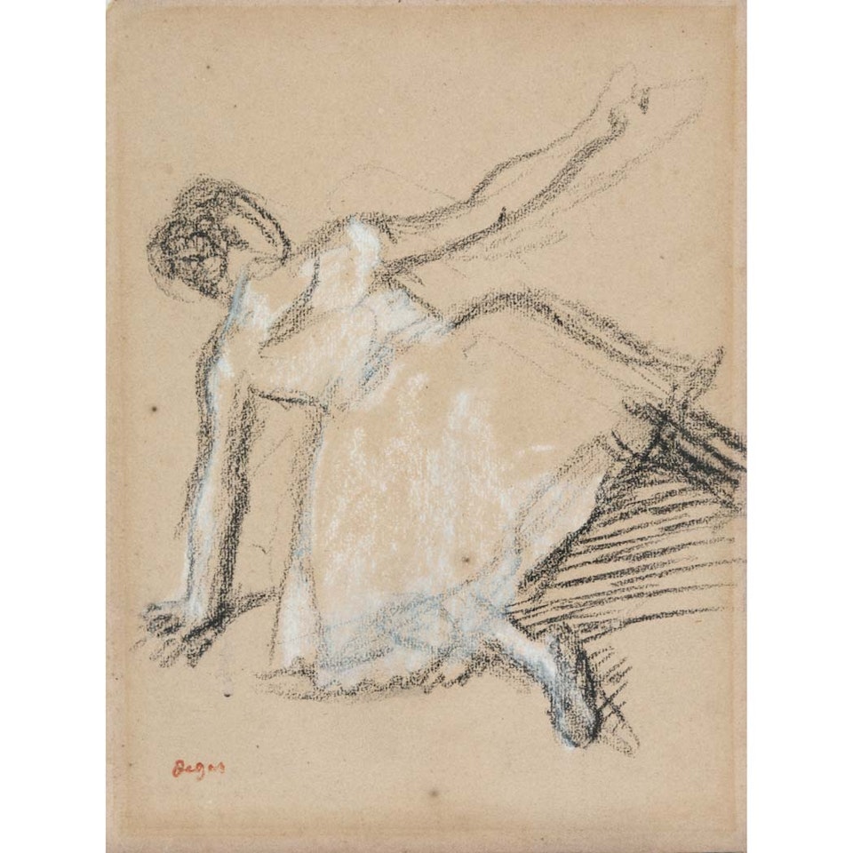 Danseuse vue de dos by Edgar Degas