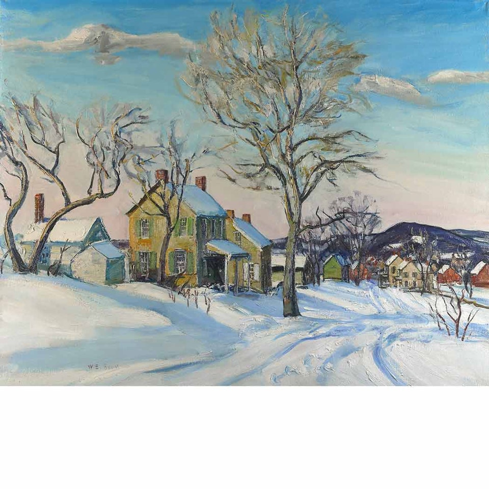 Winter Sunlight by Walter Emerson Baum