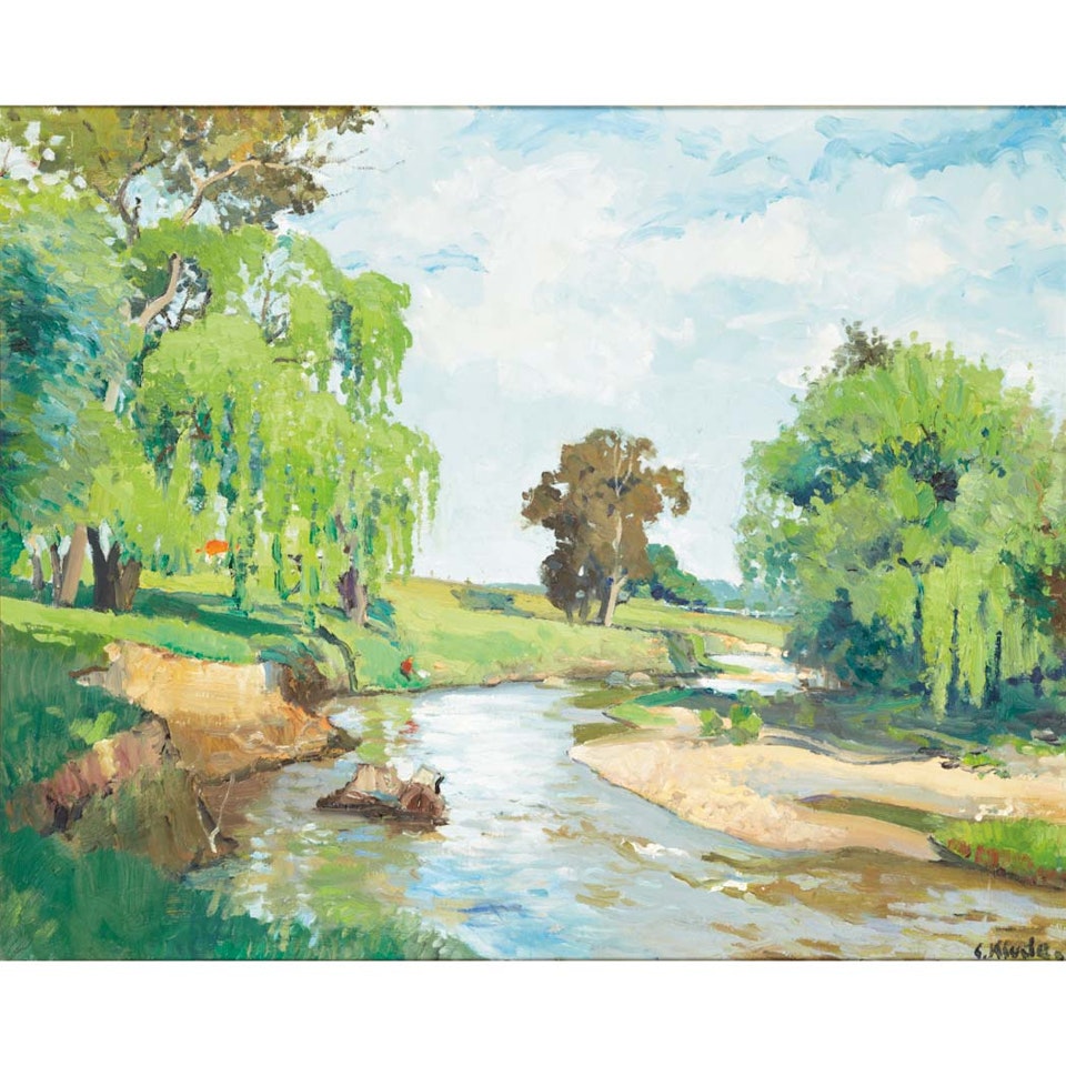 A Bend in the River by Constantin Kluge