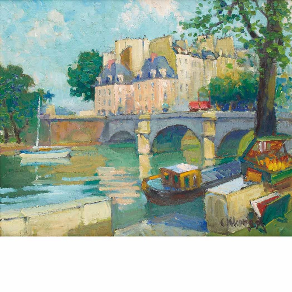 Le Pont Neuf, en Ete by Constantin Kluge