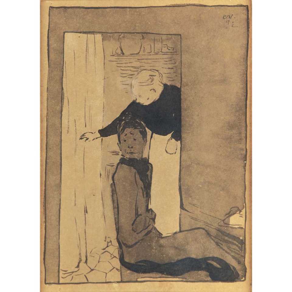 La Porte by Édouard Vuillard