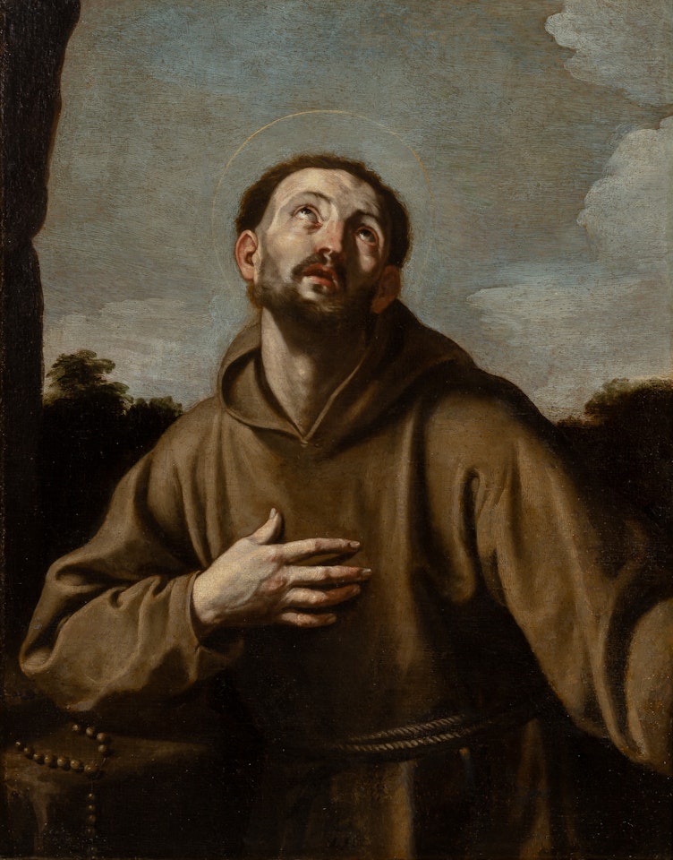 Saint Francis in the Wilderness by BOLOGNESE SCHOOL