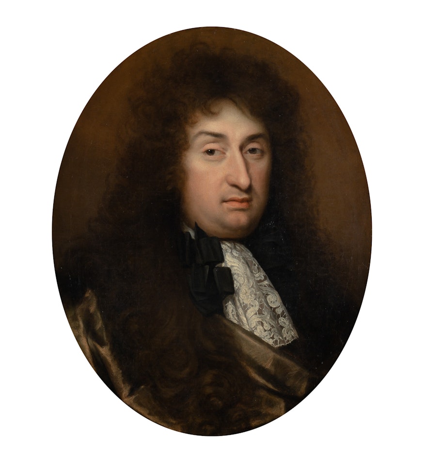 Portrait of Jean de La Fontaine by French School