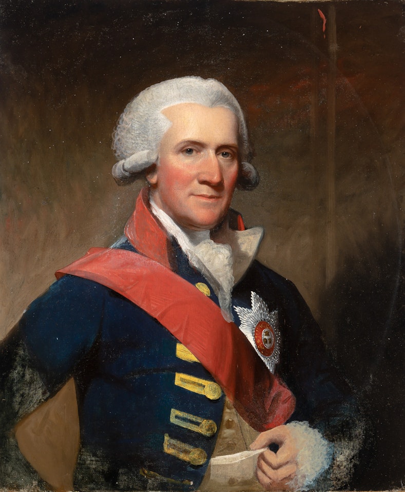 Portrait of Admiral Viscount Bridport by English School