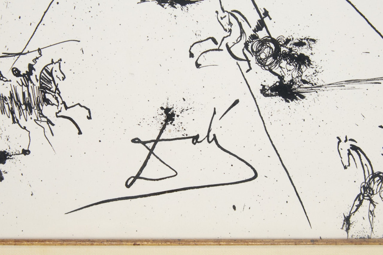 The Tienta by Salvador Dali