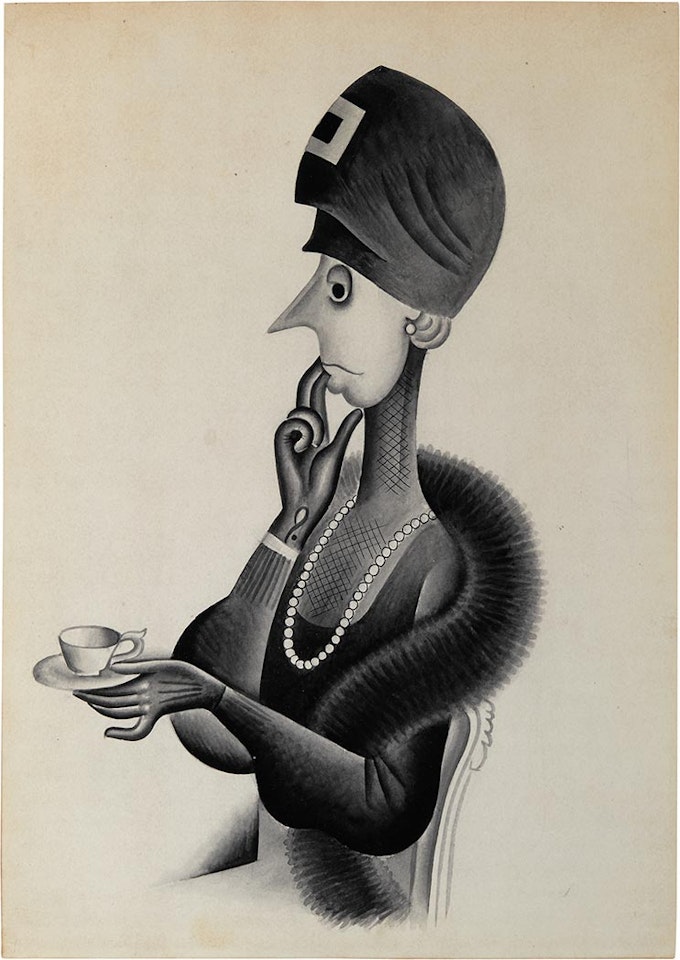 Tea Gossip by Miguel Covarrubias