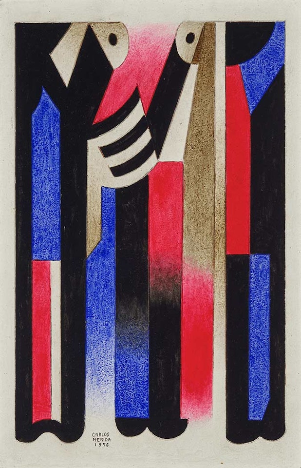 La Admonicion by Carlos Mérida