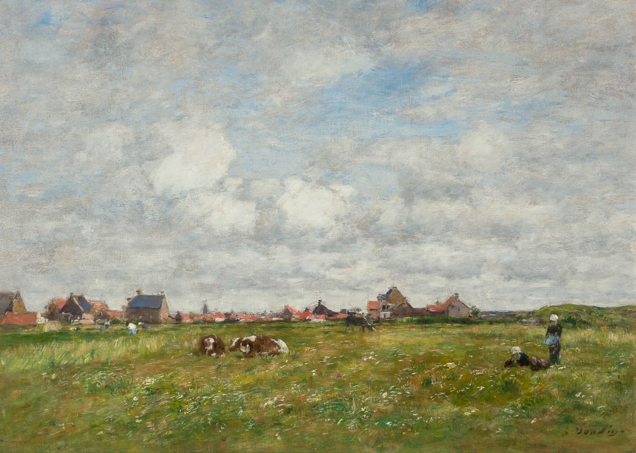 Environs de Berck by Eugène Boudin