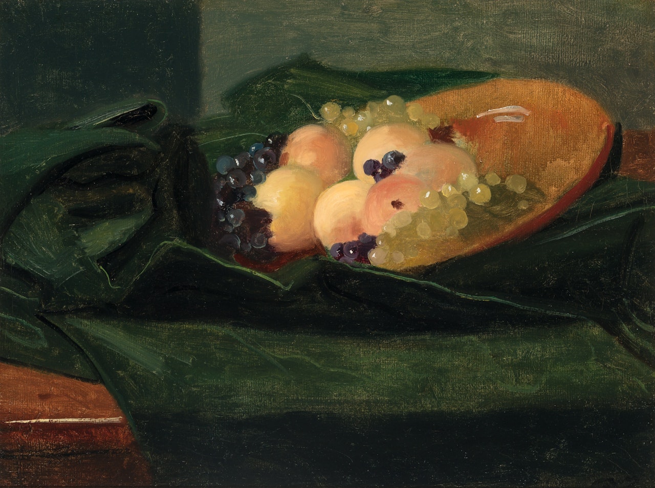 Nature Morte aux Fruits sur Velours Vert by Andre Derain