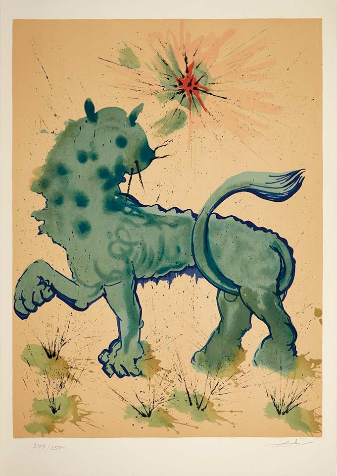 THE TWELVE SIGNS OF THE ZODIAC (FIELD 67-6, NOT IN F.; MICHLER/LOPSINGER 1181-92; NOT IN M./L.) by Salvador Dali