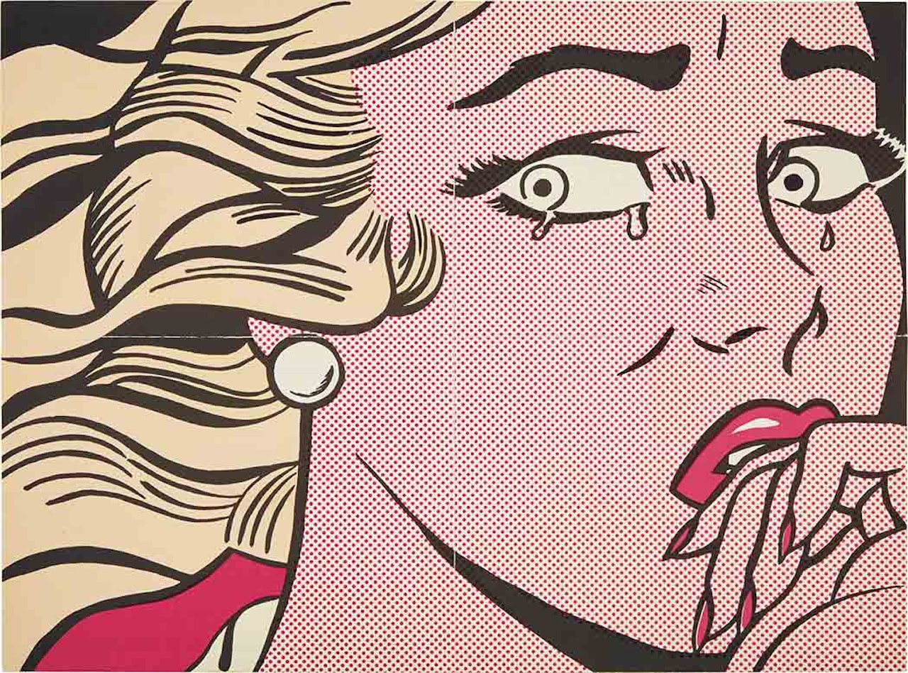CRYING GIRL (CORLETT II.1) by Roy Lichtenstein