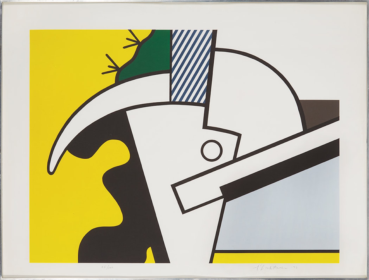 BULL HEAD II (C. 124) by Roy Lichtenstein