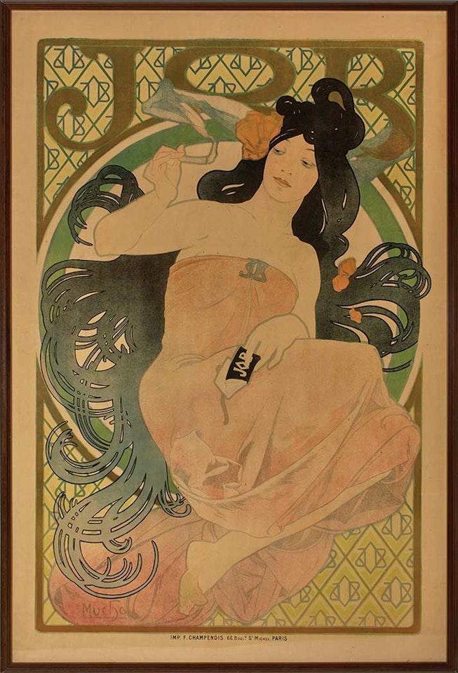 JOB (RENNERT/WEILL 51) by Alphonse Mucha