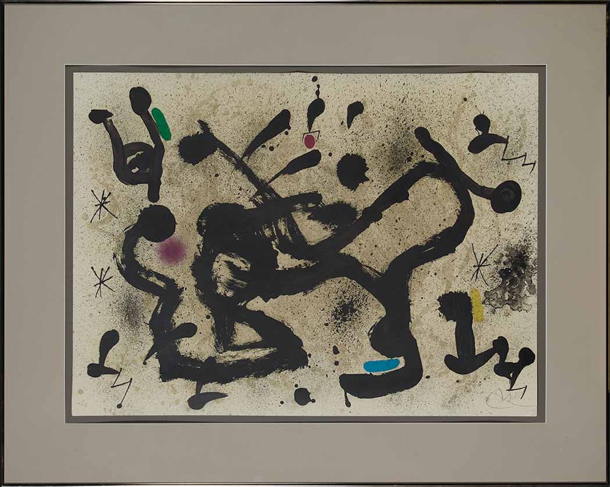 HOMENATGE A JOAN PRATS (M. 1033) by Joan Miró