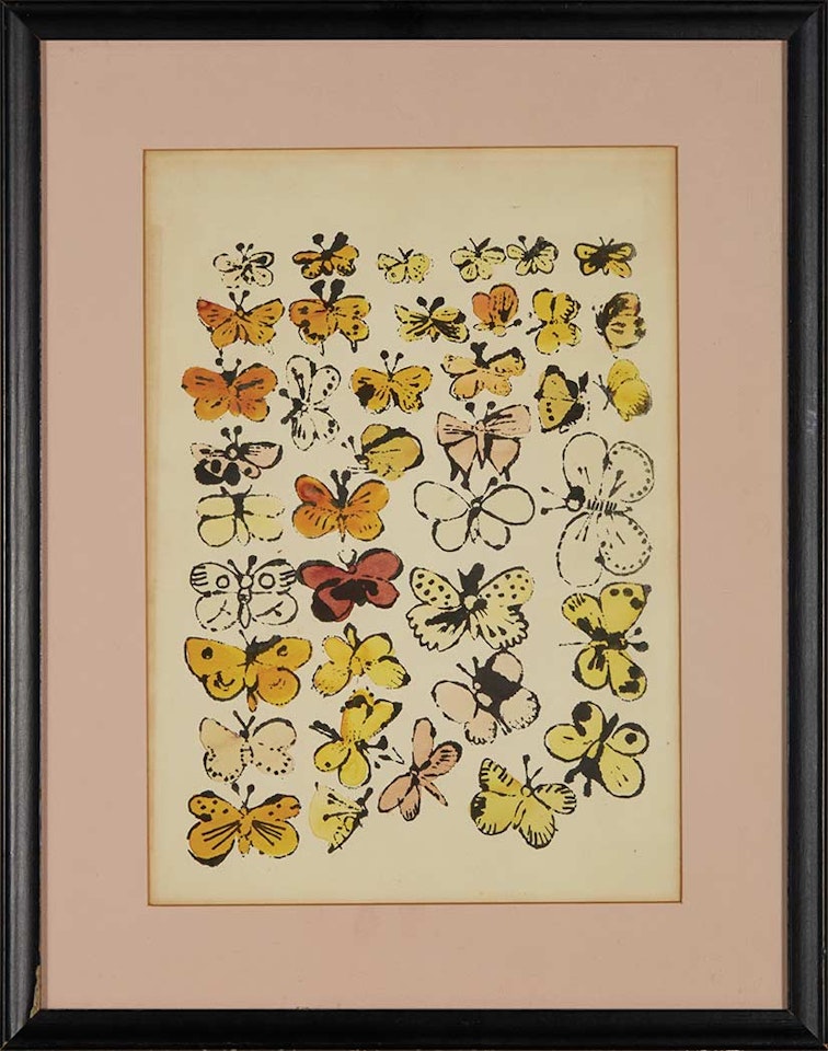 HAPPY BUTTERFLY DAY by Andy Warhol