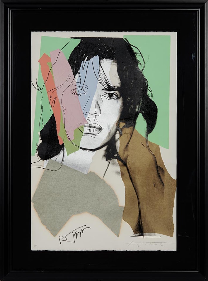 MICK JAGGER (F./S. II.140) by Andy Warhol