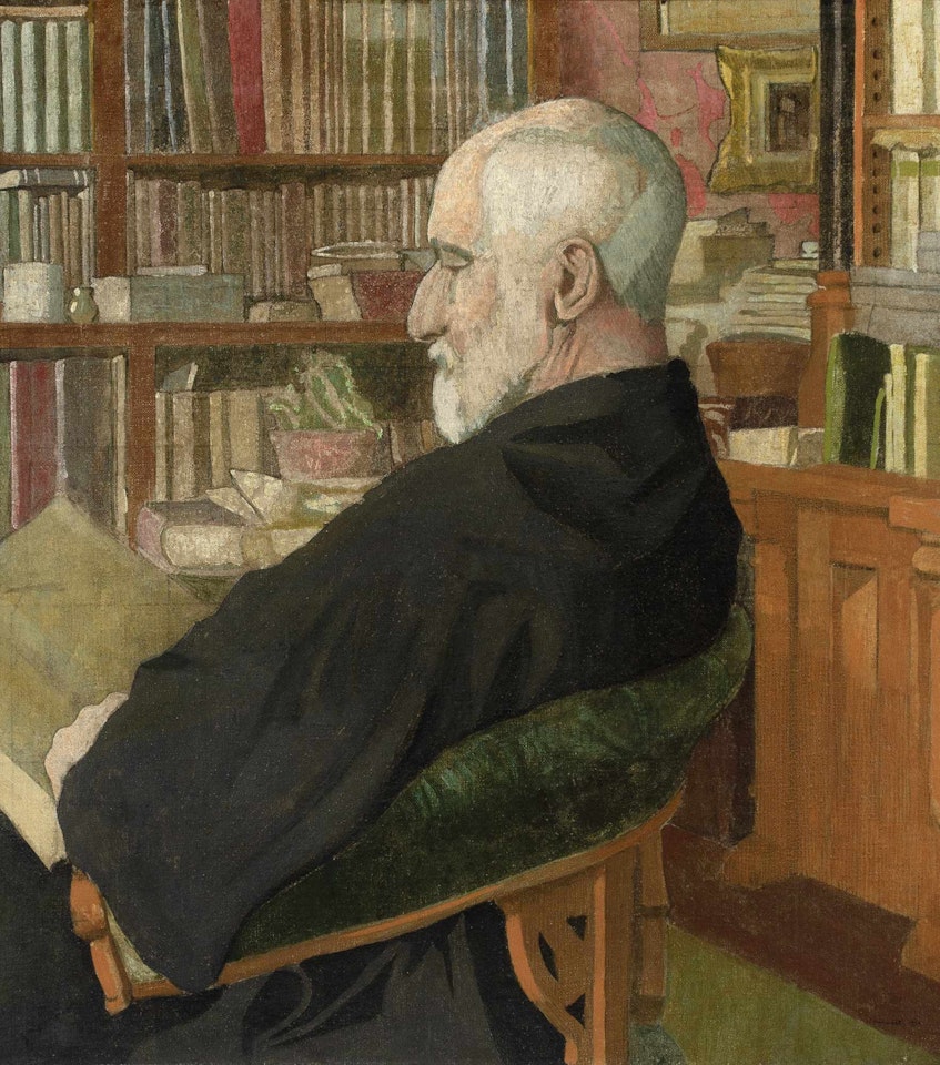 Portrait of the Artist"s Father, The Reverend Canon Arthur Hislop Drummond by Malcolm Drummond