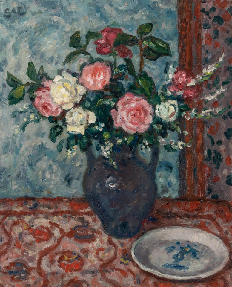 Vase de Roses by Georges d’Espagnat