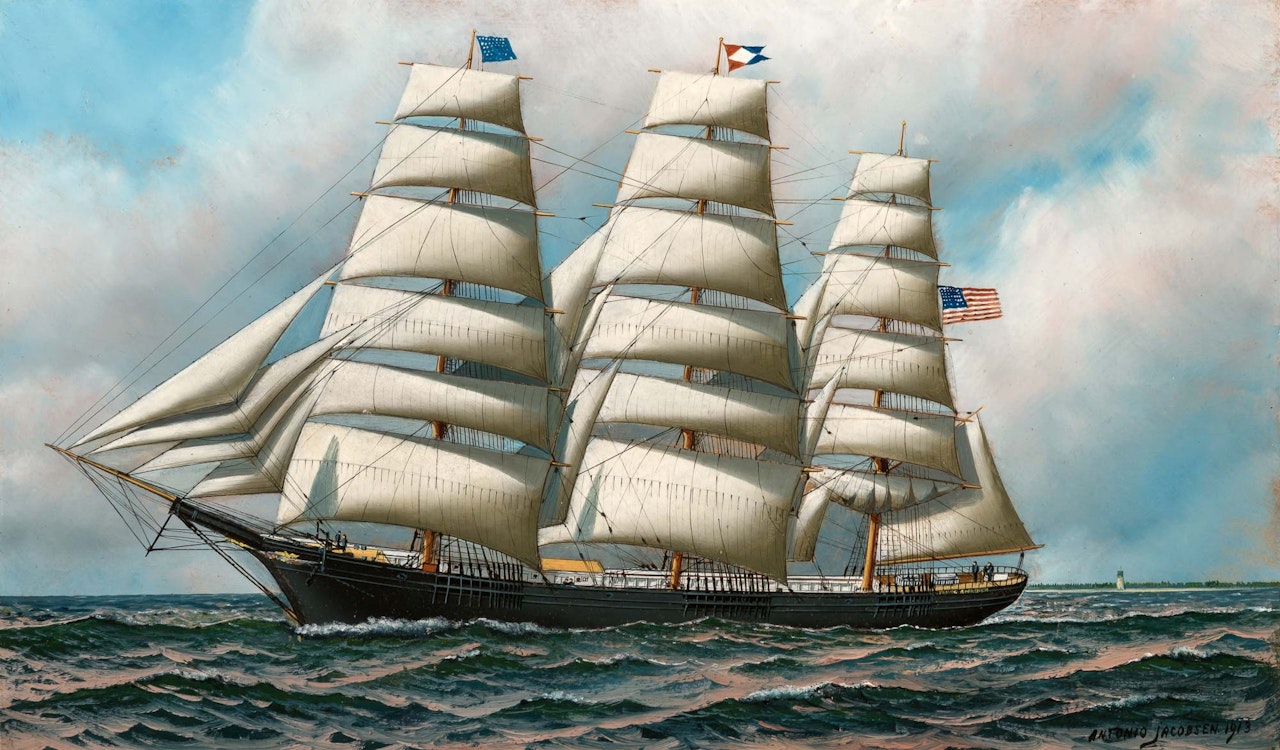 The Ship, YOUNG AMERICA by Antonio Jacobsen