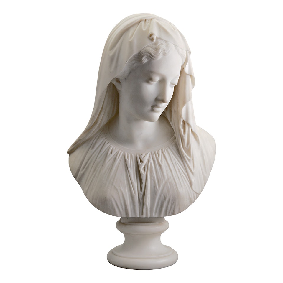 Veiled Woman by Giovanni Maria Benzoni