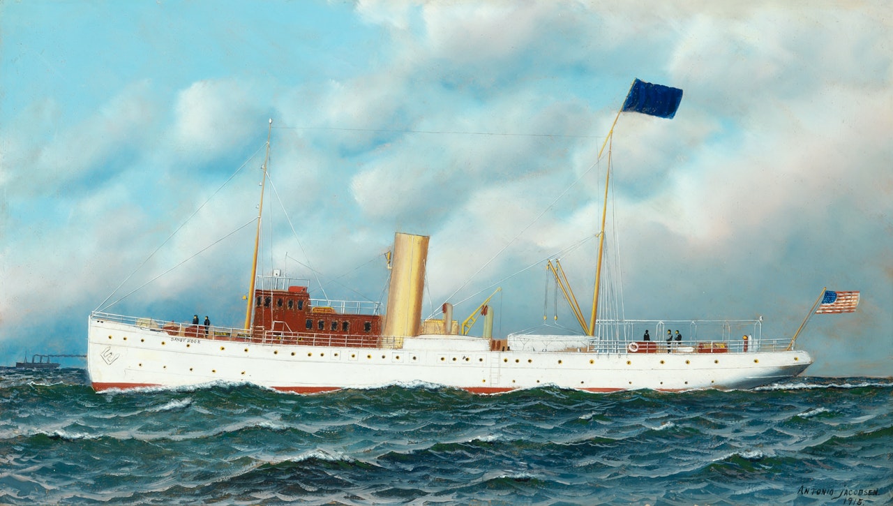 The Sandy Hook by Antonio Jacobsen
