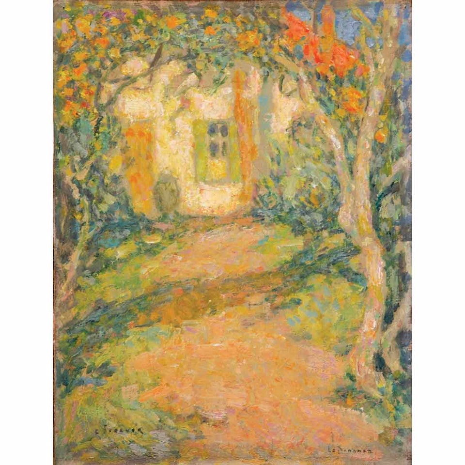 Allee des Mimosas by Henri Le Sidaner
