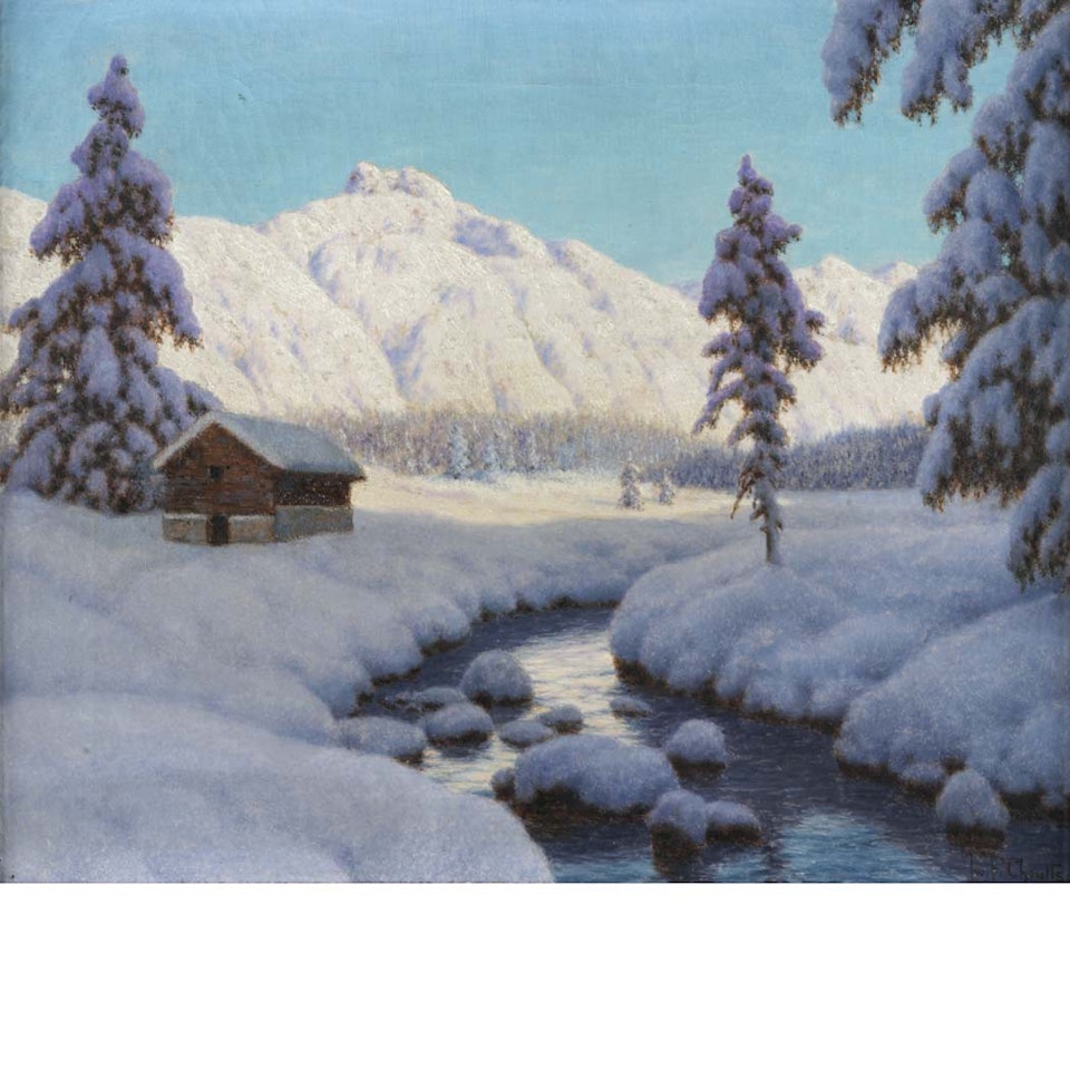 After the Snowfall by Ivan Fedorovich Choultse