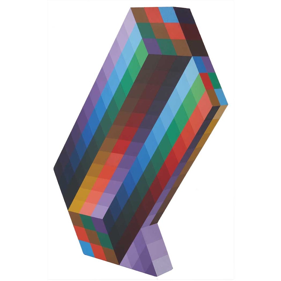 Torony II by Victor Vasarely