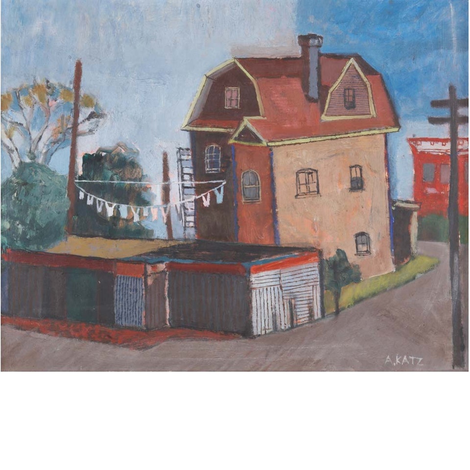 Queens Houses by Alex Katz