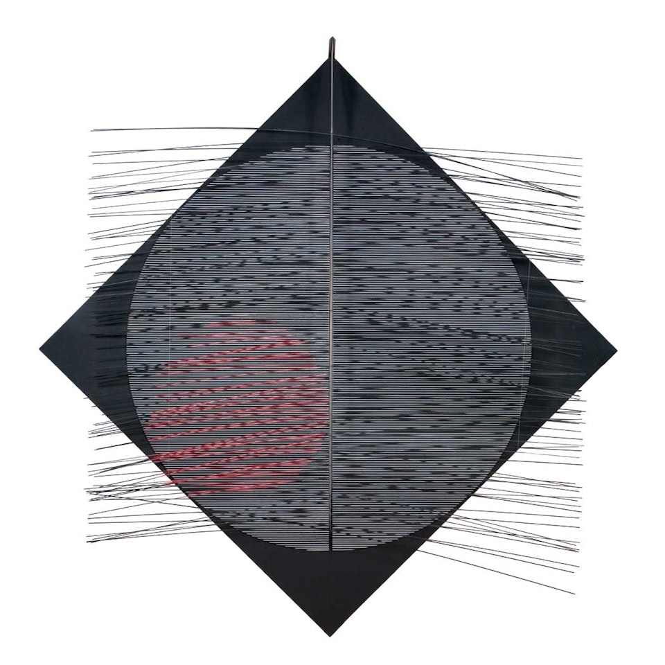 Gran Circulo Rojo by Jesus Rafael Soto