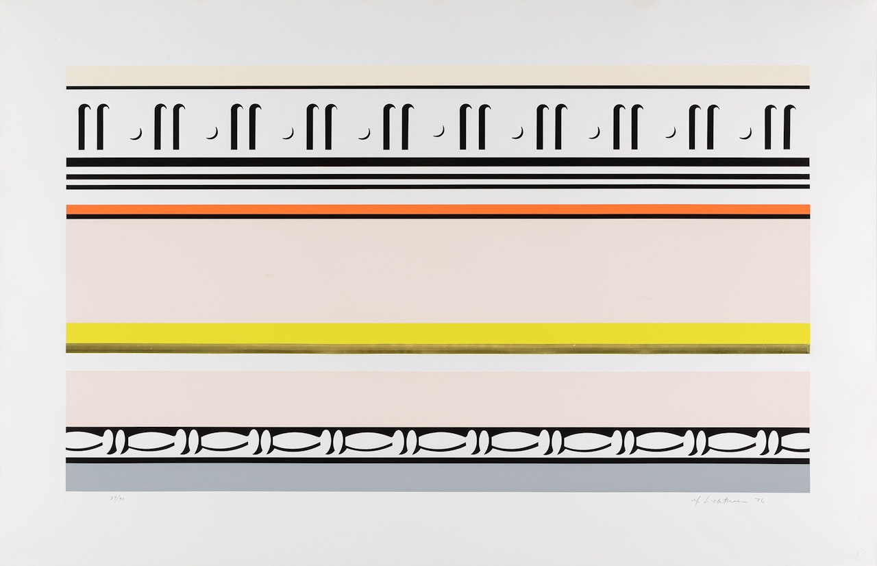 ENTABLATURE VIII (C. 145) by Roy Lichtenstein