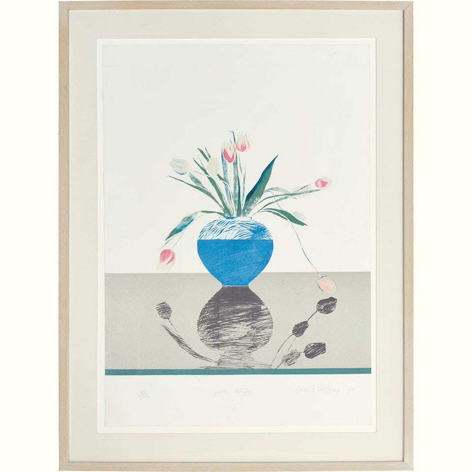 PRETTY TULIPS (S.A.C. 115) by David Hockney