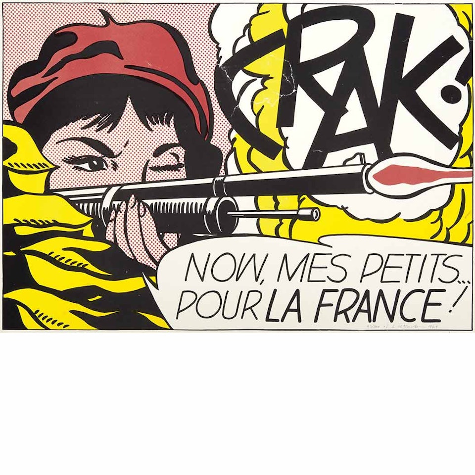 CRAK! (CORLETT 11.2A) by Roy Lichtenstein