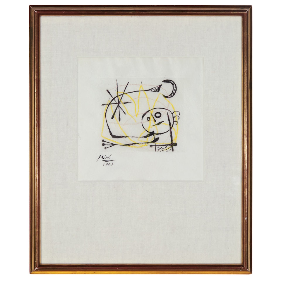 LA BAGUE D"AURORE (DUPIN 126) by Joan Miró