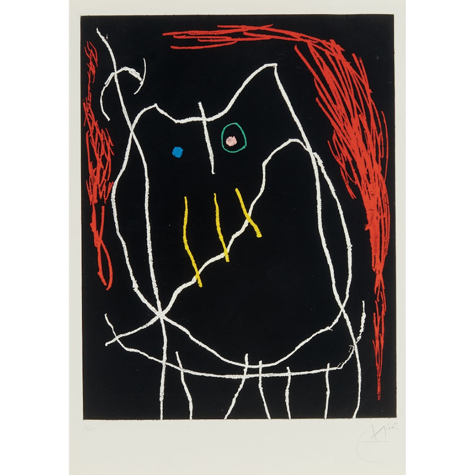 GRAND DUC II (D. 395) by Joan Miró