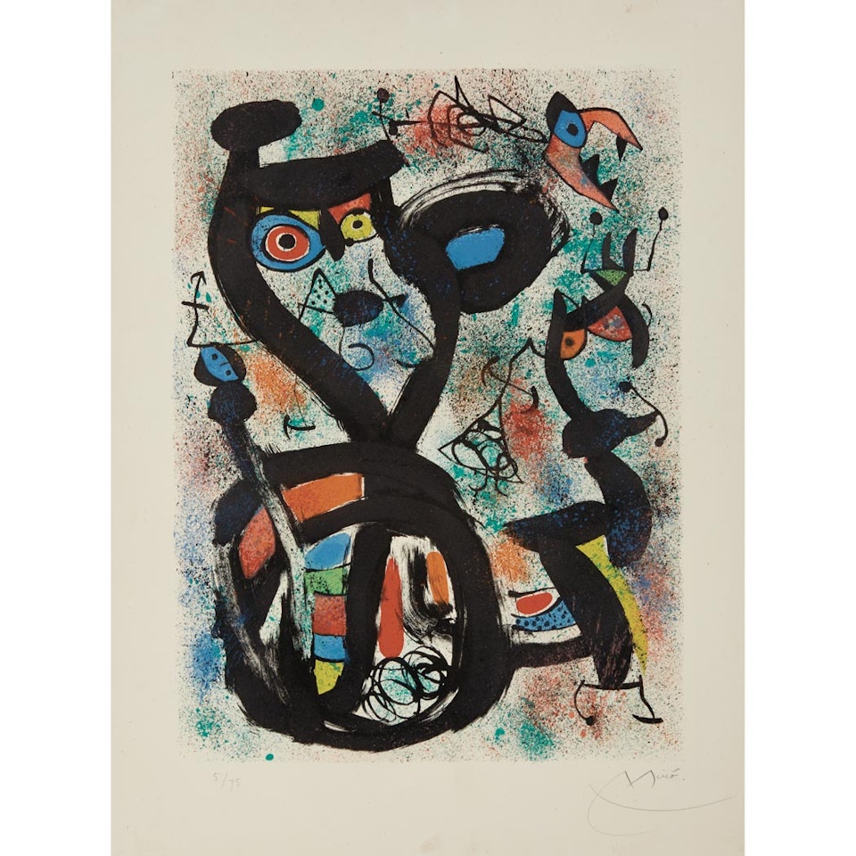 THE CAT (M. 636) by Joan Miró